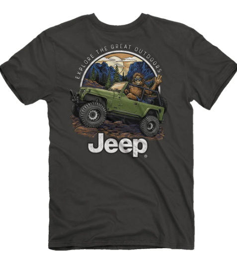 Jeep Sasquatch T-Shirt - Crosscountrycreations