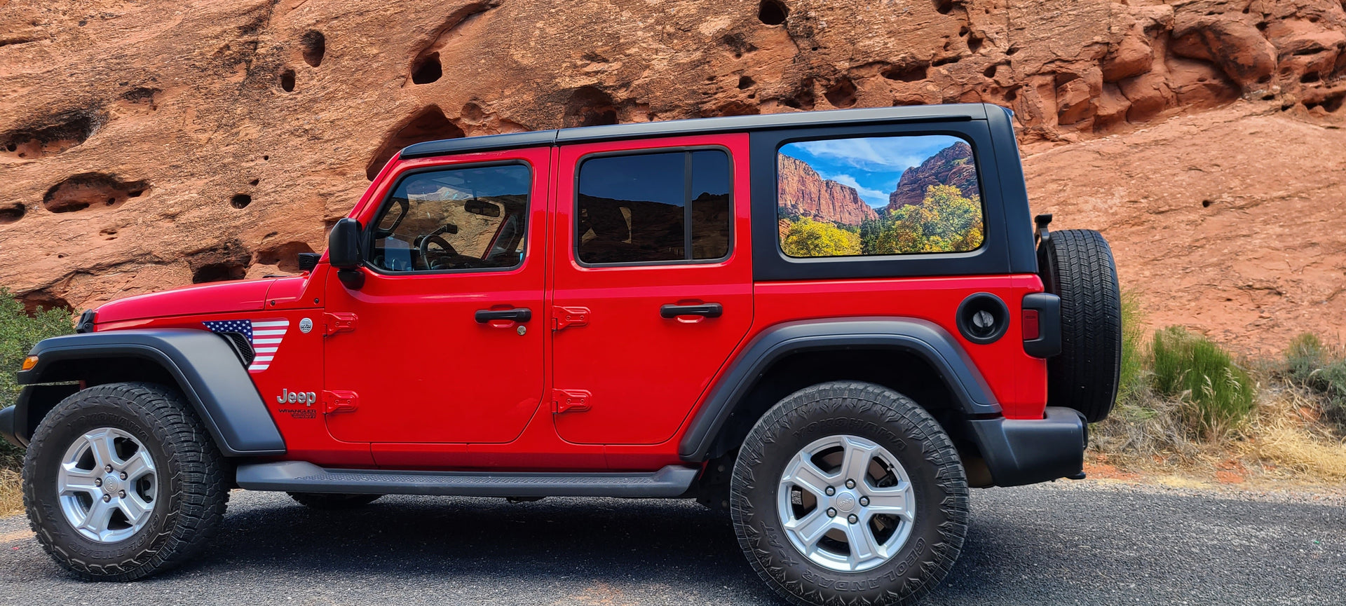 Incredible National Park images to make your Jeep the talk of the town. 