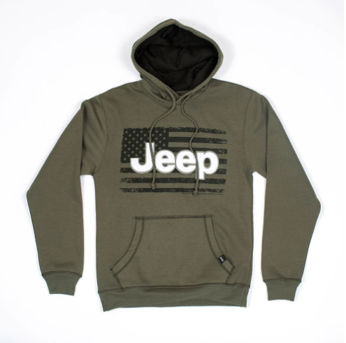 Jeep- American Accent Hoodie - Crosscountrycreations