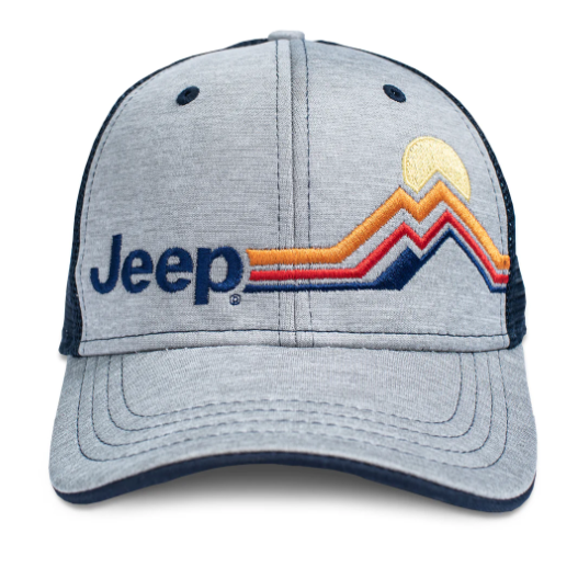 Jeep - Mountain Stripe Hat - Crosscountrycreations
